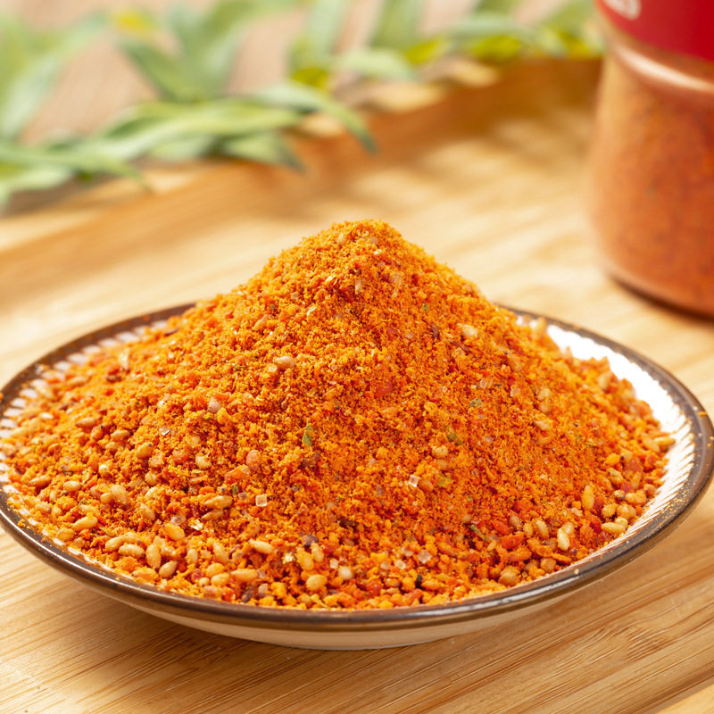 Easy kitchen food instead of spicy air fryer seasoning bottle 185g factory direct supply community supermarket catering wholesale