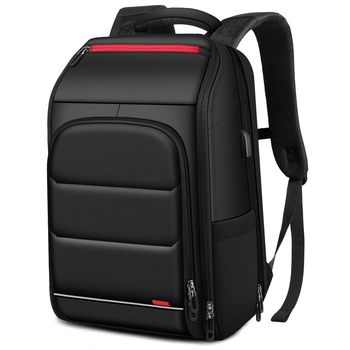 Creative Men's Sabre Business Casual Laptop Backpack USB Charging Anti-theft Oxford Cloth Travel Bag