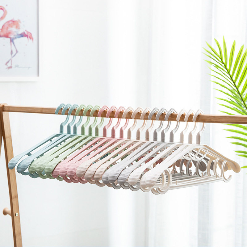 Non-Slip Clothes Hanger Household Clothes Hanging Seamless Anti-Shoulder Corner Clothes Hanger for Dormitory Student Clothes Support Clothes Hanger