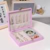 Jewelry Box Jewelry Anti-Oxidation Large-Capacity Jewelry Necklace Earrings Bracelet High-End Earrings Storage Box Bracelet Necklace