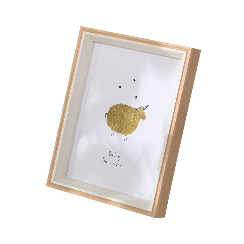 Light Luxury Photo Frame Table Wholesale 6 Inches 7 Inches 8inch 10inch A4 Art Photo Frame Wall Hanging Photo Studio Decorative Picture Frame