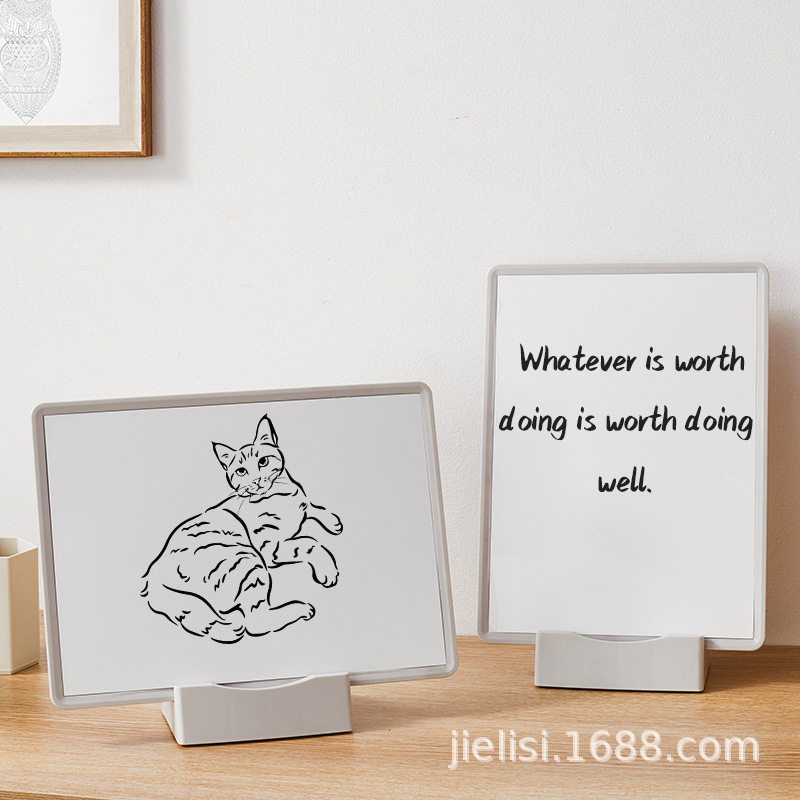 Jialis 757 Multifunctional Whiteboard Reading Stand, Book Stand, Manuscript Stand, Desktop Reading Bookshelf