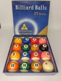 Длинный бильярдный хрустальный шар TV ball American medium 8 eight отечественная смола, устойчивая к игре 16 цветов оптом 4A высокая эластичность и износостойкость