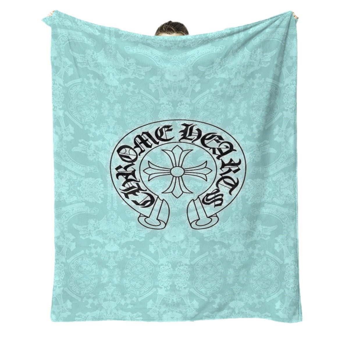 Factory Direct Cross-border Thickened Crohn Flannel Blanket Office Air Conditioning Storage Blanket Travel Blanket First Class