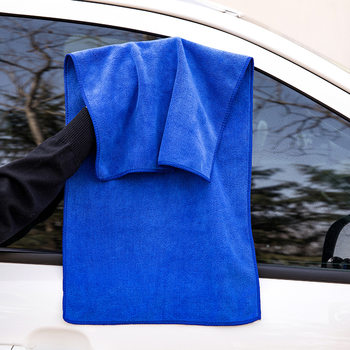 Manufacturer Wholesale Car Wiping Towel Car Wash Towel Fine Fiber Thickeneded Car Wiping Towel Square Towel Cleaning Rag Multi-functional
