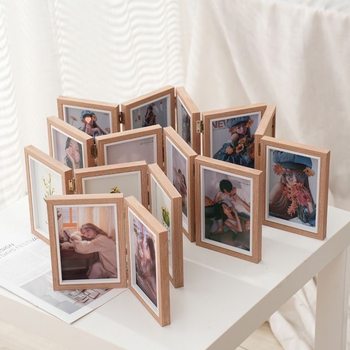 Modern Minimalist Two-Piece 70% off Stack Photo Frame Wall-Mounted Design Art Picture Frame Display University Artwork Manufacturer