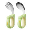 Betis Baby Spoon Stainless Steel Baby Learning to Eat Training Independent Eating Fork Food Supplement Kidsren's Special Short Handle