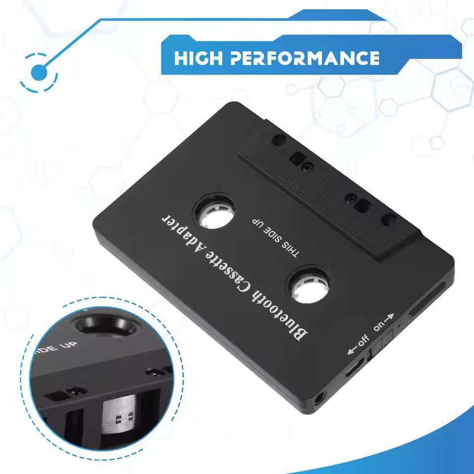 Car Bluetooth Tape Cassette Mp3 Two Channel Stereo Converter