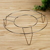 Kitchen Supplies Steaming Dish Rack Multi-Purpose Stainless Steel Three-Legged Steaming Rack Steaming Rice Rack 18 Medium-Legged Cooking Steamer