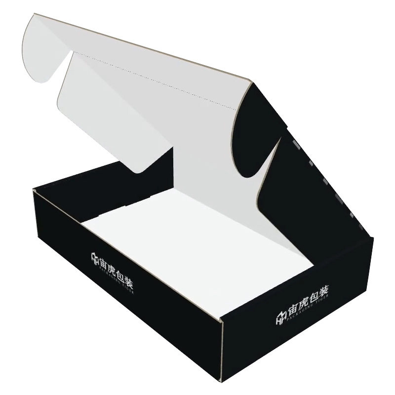 Color flying machine box custom color box corrugated packaging paper box printing logo clothing packaging box small batch custom