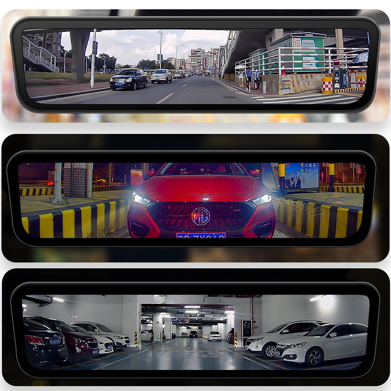 4K Streaming Rearview Mirror Driving Recorder, Special Car Manufacturer, Front and Rear Dual Cameras, Dual Recording, Sentry Mode Parking