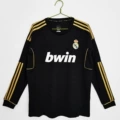 Long sleeve real madrid away game 11-12