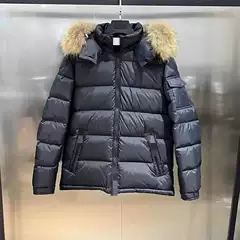 Mengjia's New Autumn and Winter Style m Small Size 0 Waist-Cinching Slimming down Jacket with Detachable Fox Fur Collar and Hood