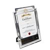 Crystal Glass Photo Frame Modern Simple Honor Certificate Brand Restaurant Living Room Study Certificate Factory Direct Sale