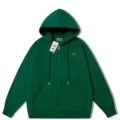 Crocodile Hoodie [Dark Green]--Red Mouth