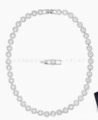 Platinum roman necklace