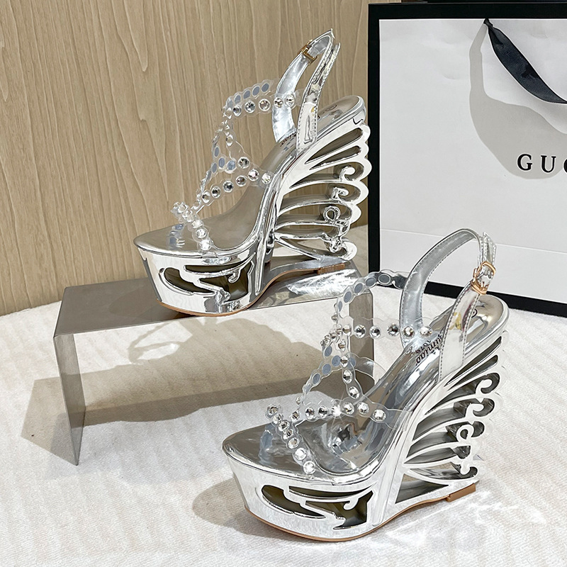 (Mới) Mã B4729 Giá 880K: Giày Cao Gót Nữ Shryt Cao 15Cm Gắn Đá Chống Nước Phong Cách Âu Mỹ Giày Dép Nữ Chất Liệu G03 15 Sản Phẩm Mới, (Miễn Phí Vận Chuyển Toàn Quốc).