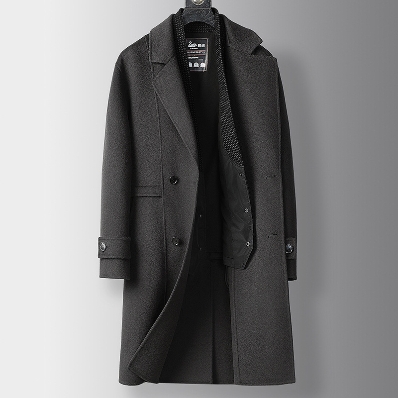 Áo Khoác Nam Kín Cổ Hàng Mùa Xuân Thu Đông Trung Niên