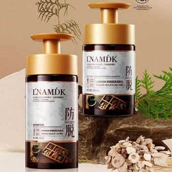 Anti-Hair Loss Platycladus Leaf Shampoo, Firm Hair, Fluffy Hair, Plant Moisturizing Shampoo, Genuine Hair Loss Reduction
