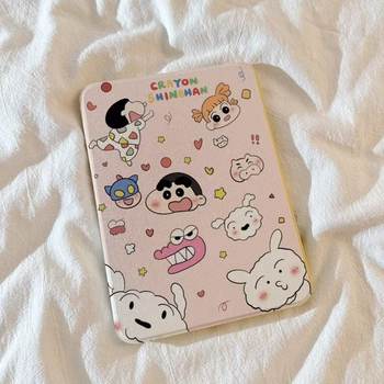 Crayon Shin-Chan iPad Air4/5/6/7 Protective Case Rotating Acrylic Apple iPad Pro/11A16/10Th Generation