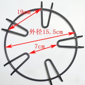 Four ears five ears milk pot rack gas stove small pot flat rack gas stove wire rack liquefied gas stove accessories auxiliary support