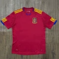 2010 spain home short sleeves