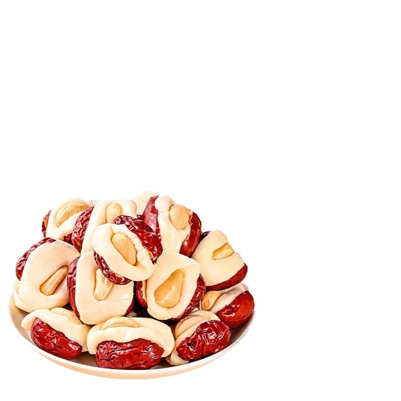 Cashew Puff Date Separate Packaging Milk Date Almond Sandwich Nut Hug Red Date Milk Puff Cheese Snacks