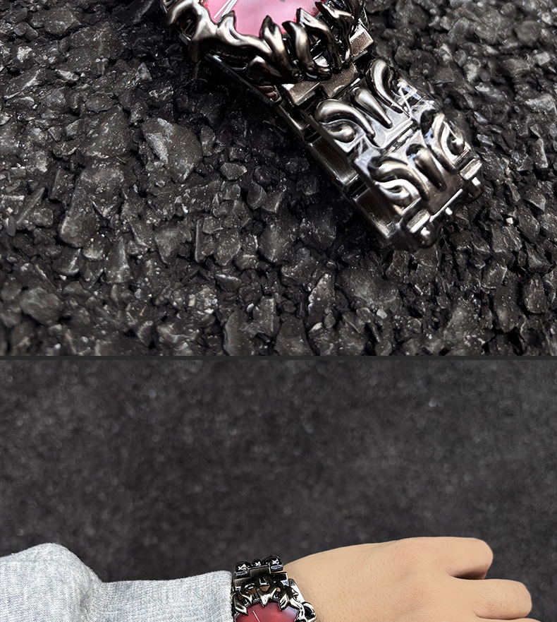 Millennium Vintage Special-Shaped Paw Men's Watch Export Cross-Border Wholesale European and American Trendy Cool Niche Men's Watch 57 O1CN01137QyZ1PLRT6yEyS9 !!2218131131824 0 cib