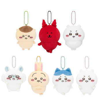 Japanese-Style New Self-Deprecating Bear Puffed-Up Small Eight-Japanese Dancing Chainsaw Ghost Plush Toy Bag Pendant Gift