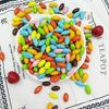 Free Shipping 0.5kg Pack Chocolate Beans Instead of Cocoa Butter Small Olive Chocolate Baking Cake Decoration Wedding Colorfulful Sugar