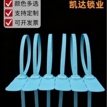 Disposable Plastic Seal Shoe Bag Clothing Anti-Counterfeiting Anti-Theft Label Tie Tag Label Anti-Adjustment Bag Buckle Label