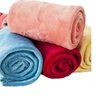 Opening Blanket Coral Fleece Gift Blanket Foreign Trade Flannel Plain Color Thickened Air Conditioning Blanket Children's Nap Blanket