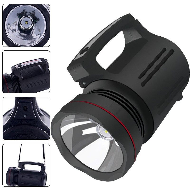 Led Lighting Flashlight Star Warrior L2 Rechargeable Patrol Portable Light T6 Outdoor Strong Light Patrol Industrial and Mining Light