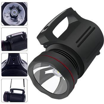 Led Lighting Flashlight Star Warrior L2 Rechargeable Patrol Portable Light T6 Outdoor Strong Light Patrol Industrial and Mining Light