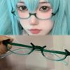 First Sound Exhibition Ghoul God Dailishi Magic Girl Xiao Mei Yan cos Animation Second Dimension Lower Half Frame Glasses Frame