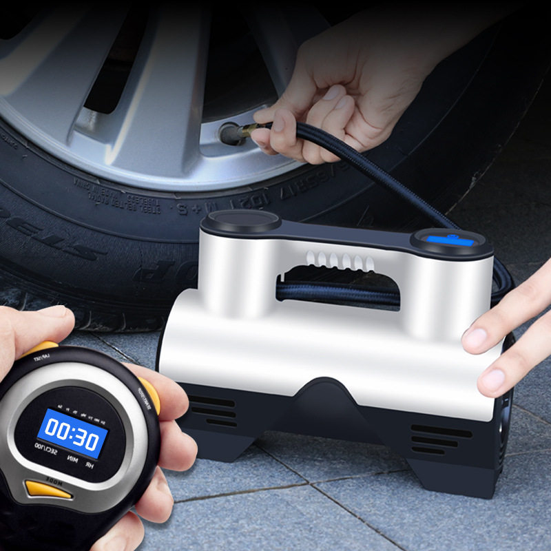 Car air pump charging wireless air pump tire air pump high-power air pump portable digital display intelligent