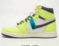 Aj1 high top-green and white