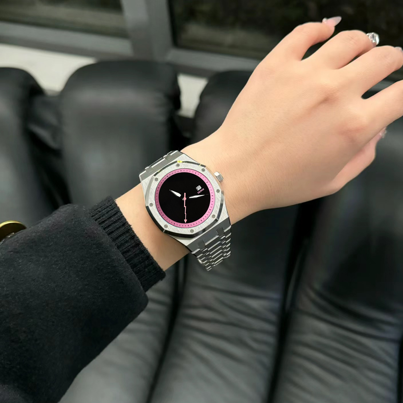 Fashion watches women's hot foreign trade explosions calendar waterproof ins student niche 26 O1CN0115tlXr1PLRTVbo2Sd !!2218131131824 0 cib