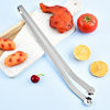 Stainless steel barbecue clip bbq barbecue tool extended anti-scalding bread clip food clip Amazon cross-border