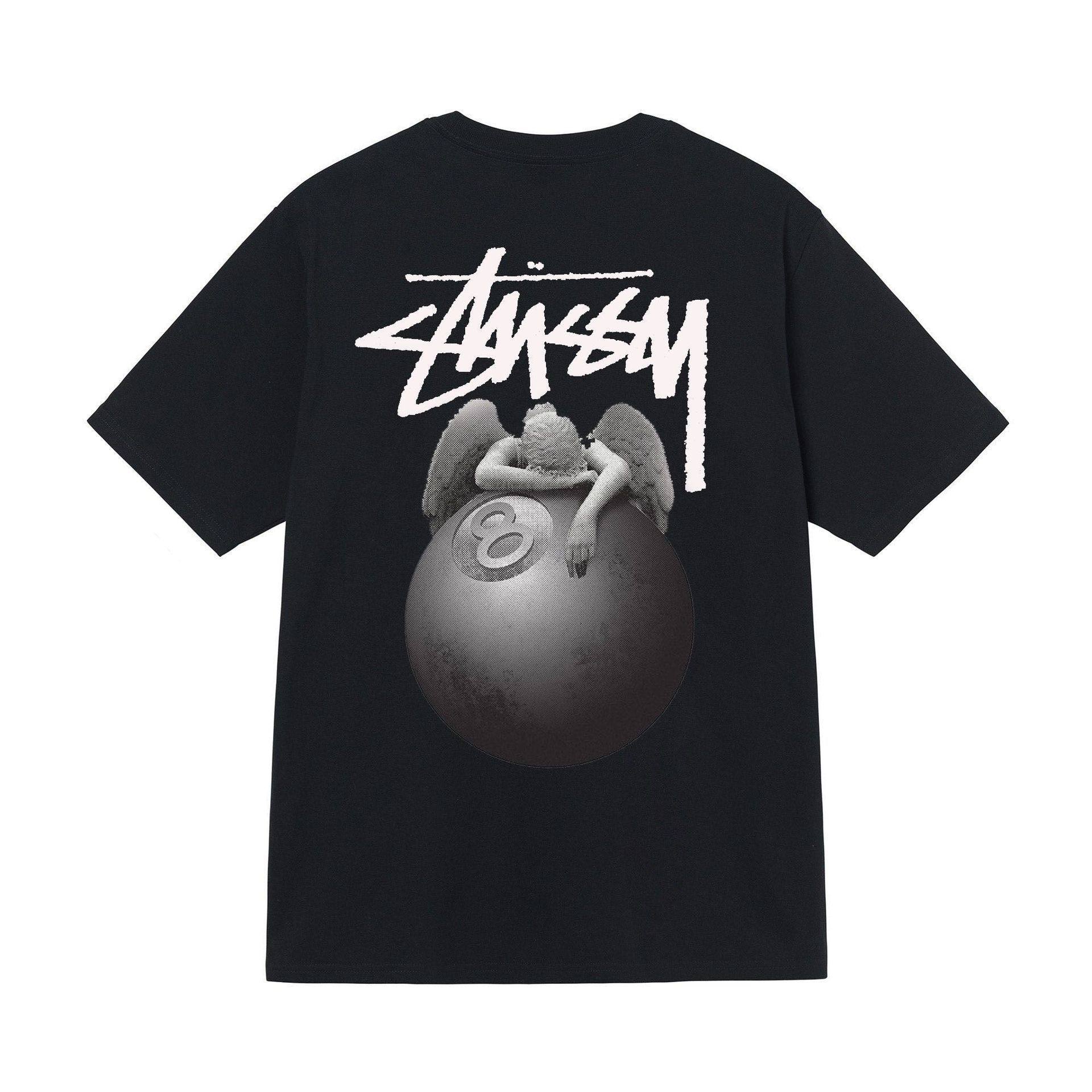 The new 2025 Stussi short sleeve T-shirt 270g of high-quality men and women in foreign trade.