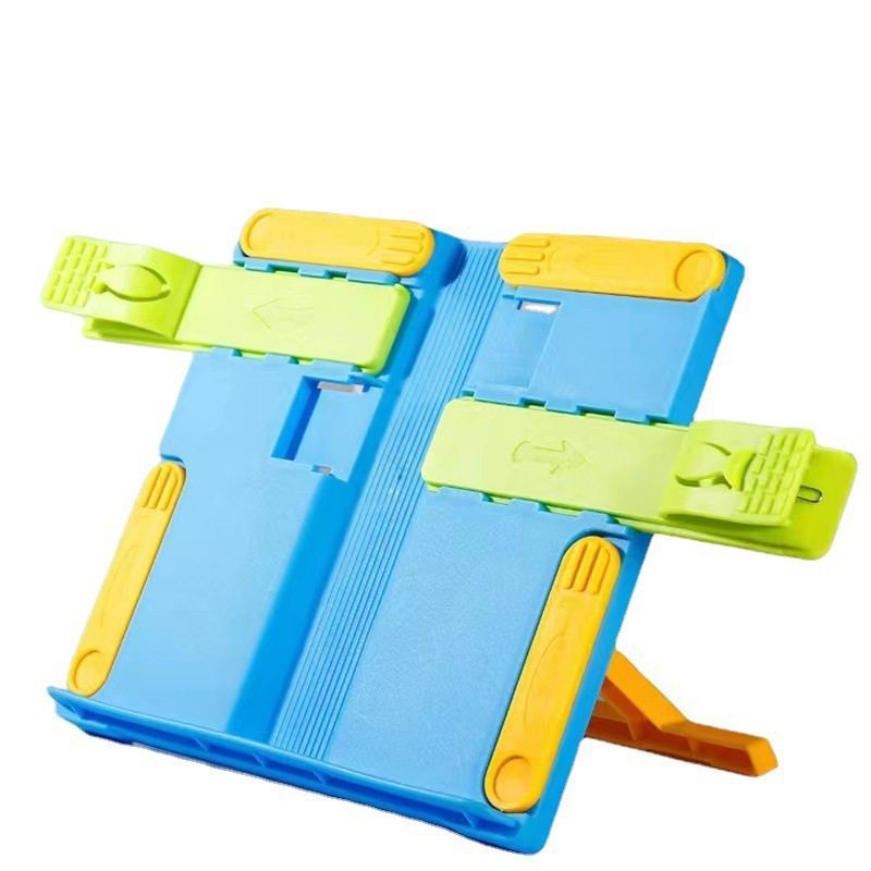 Reading Rack Student Children's Reading Bookshelf Multi-functional Frosted Upgraded Bookshelf Desktop Reading Stand Reading Bookshelf