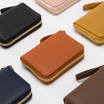Foreign trade cross-border card holder large capacity multi-card driving license holder men's and women's coin purse exquisite small storage bag