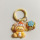 Колокольчик новый Sanrio мультяшный брелок для ключей студенческая школьная сумка милый кулон аксессуары для девочек ювелирные изделия подарок подруге mini 8