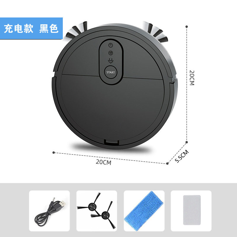 跨境扫地机器人智能宠物毛发清洁机家用扫吸拖一体机自动打扫卫生