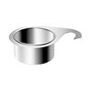 ✅ Kitchen Water Stainless Steel Drain Basket New Leftover Residue Filter Vegetable Washing Swan Drain Basket Garbage Leftovers