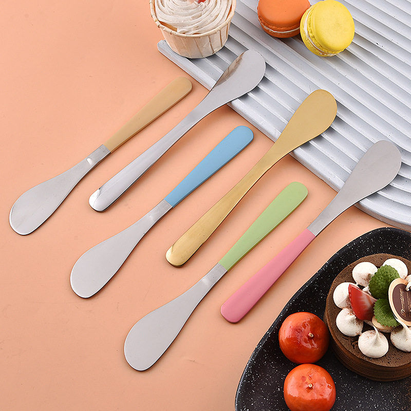 Stainless Steel Dumpling Cutter Stuffing Spoon Household Dumpling Wanton Wonton Tool Stuffing Spoon Thickened Stuffing Digging Tool