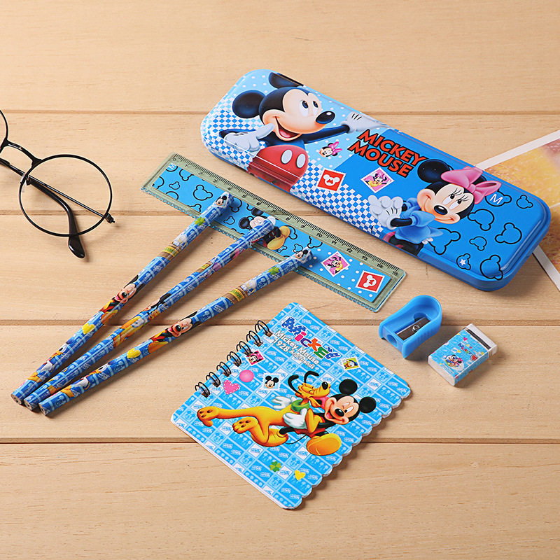 Elementary School Student Stationery Gift Box Set, Kidsren's School Supplies, Prizes, Holiday Gifts, Kindergarten Birthday Gifts, Pencils