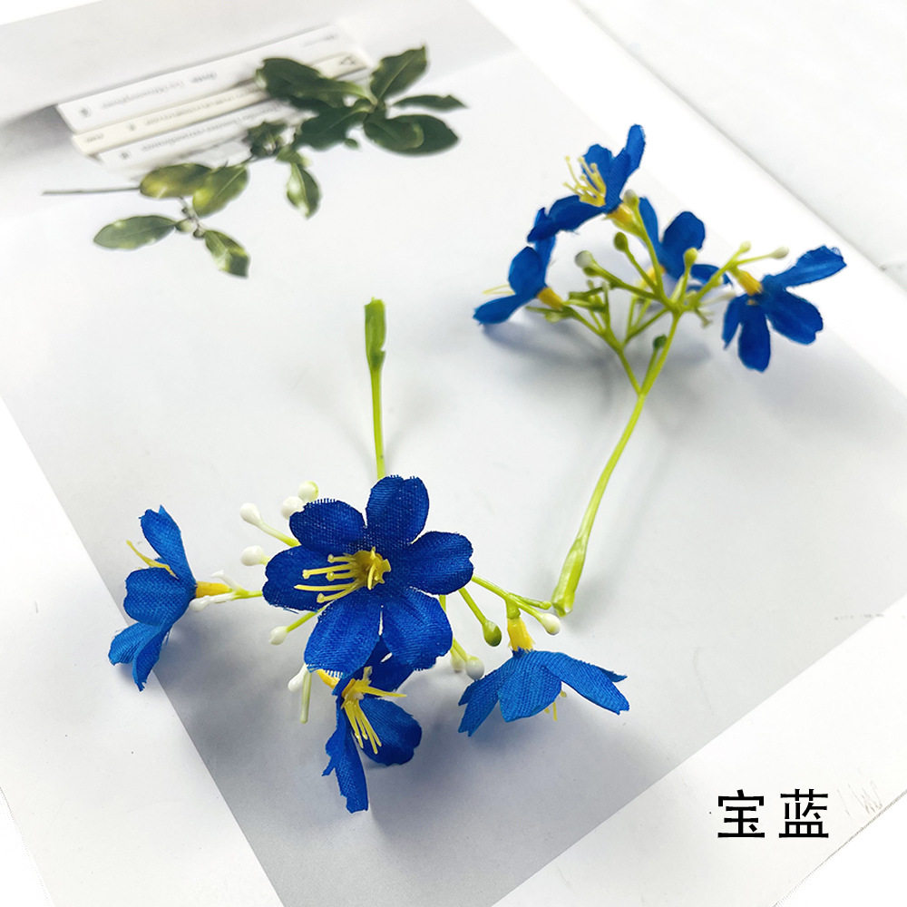 仿真小花瑞香花串 diy丁香花手工头饰材料配件学士帽套装道具假花