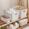 Office Desk Storage Basket Household Bathroom Products Storage Underwear Storage Box Cosmetics Jewelry Medicine Storage with Lid