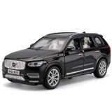 1:32 Модель легкосплавного автомобиля Volvo XC90 со светом и музыкой, имитация открывания 6 дверей, декоративная модель автомобиля